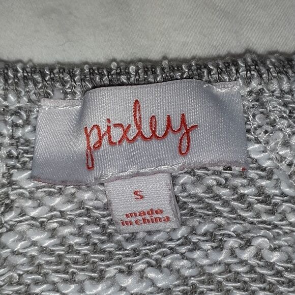 Pixley Heathered Tan Sleeveless Sweater‎ Lace Tank - Picture 3 of 6